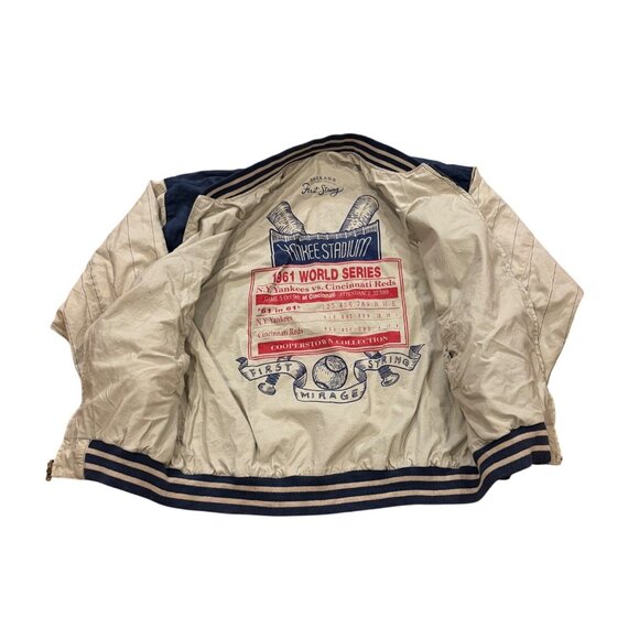 Vintage Mirage 1961 New York Yankees World Championship Reversible Jacket XL - Picture 5 of 7